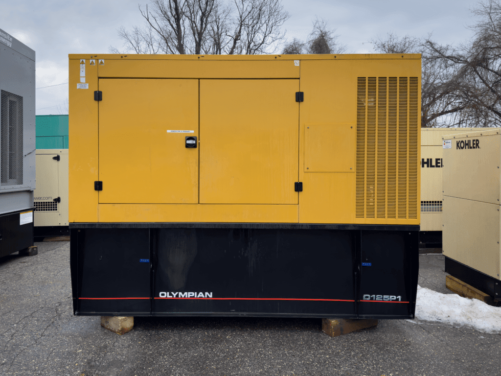 Used 125 kW Olympian D125P1 Diesel Generator - EPA Tier 2 - Woodstock Power inventory photo