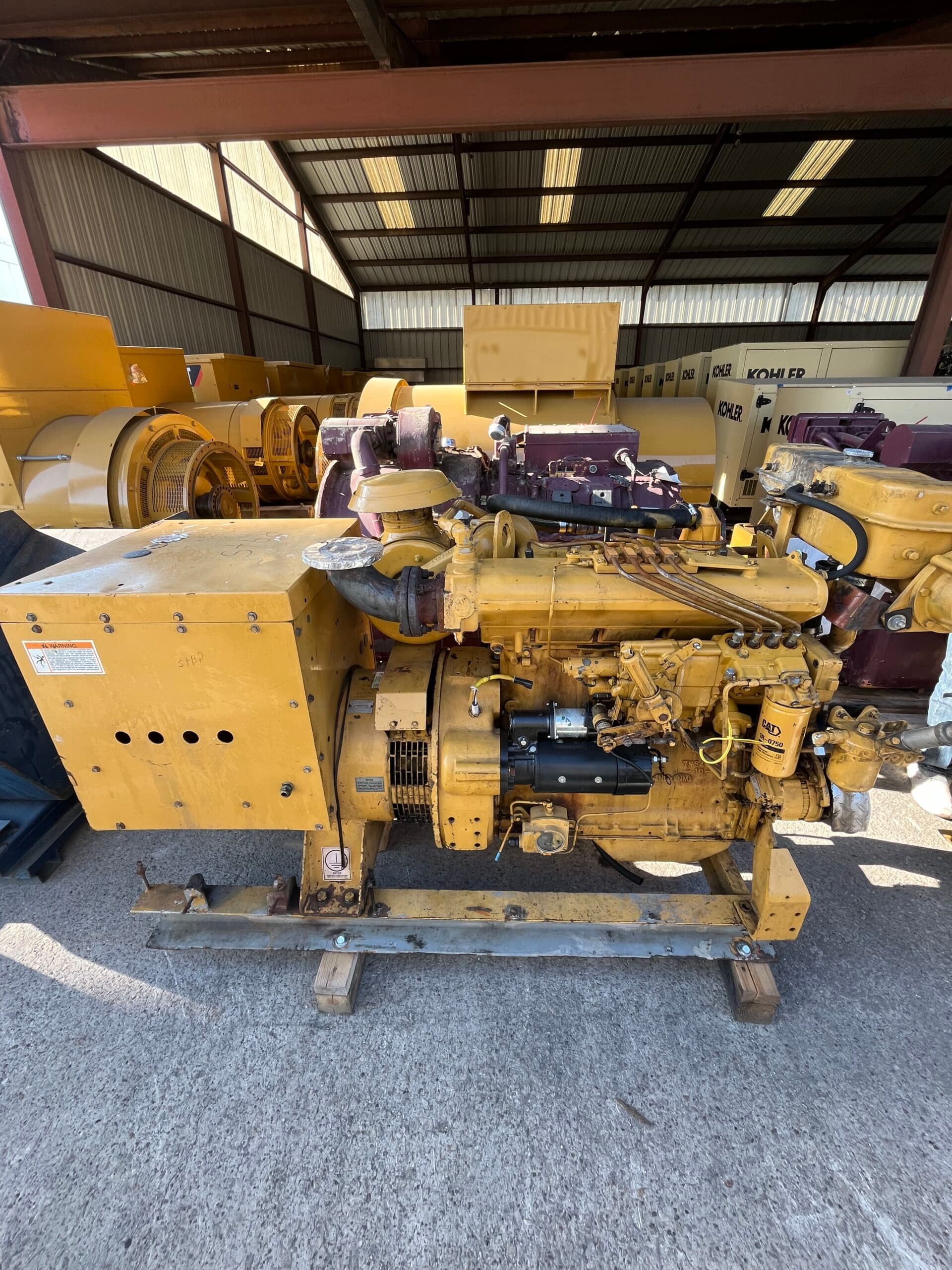 Good Used Caterpillar 3304DIT 65KW Diesel Generator Set - Depco Power Systems inventory photo