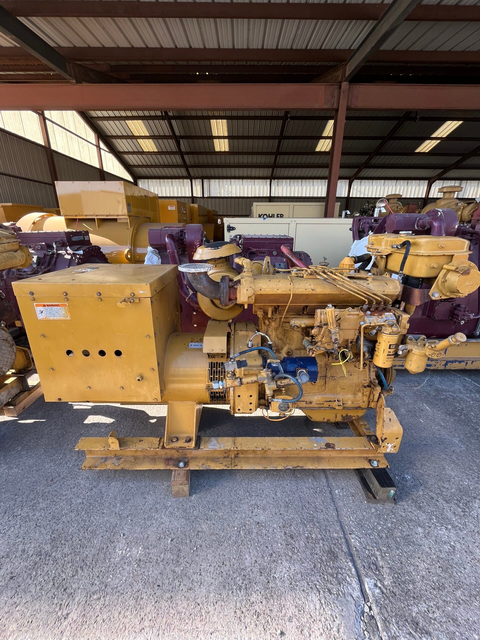 Good Used Caterpillar 3304DIT 65KW Diesel Generator Set - Depco Power Systems inventory photo