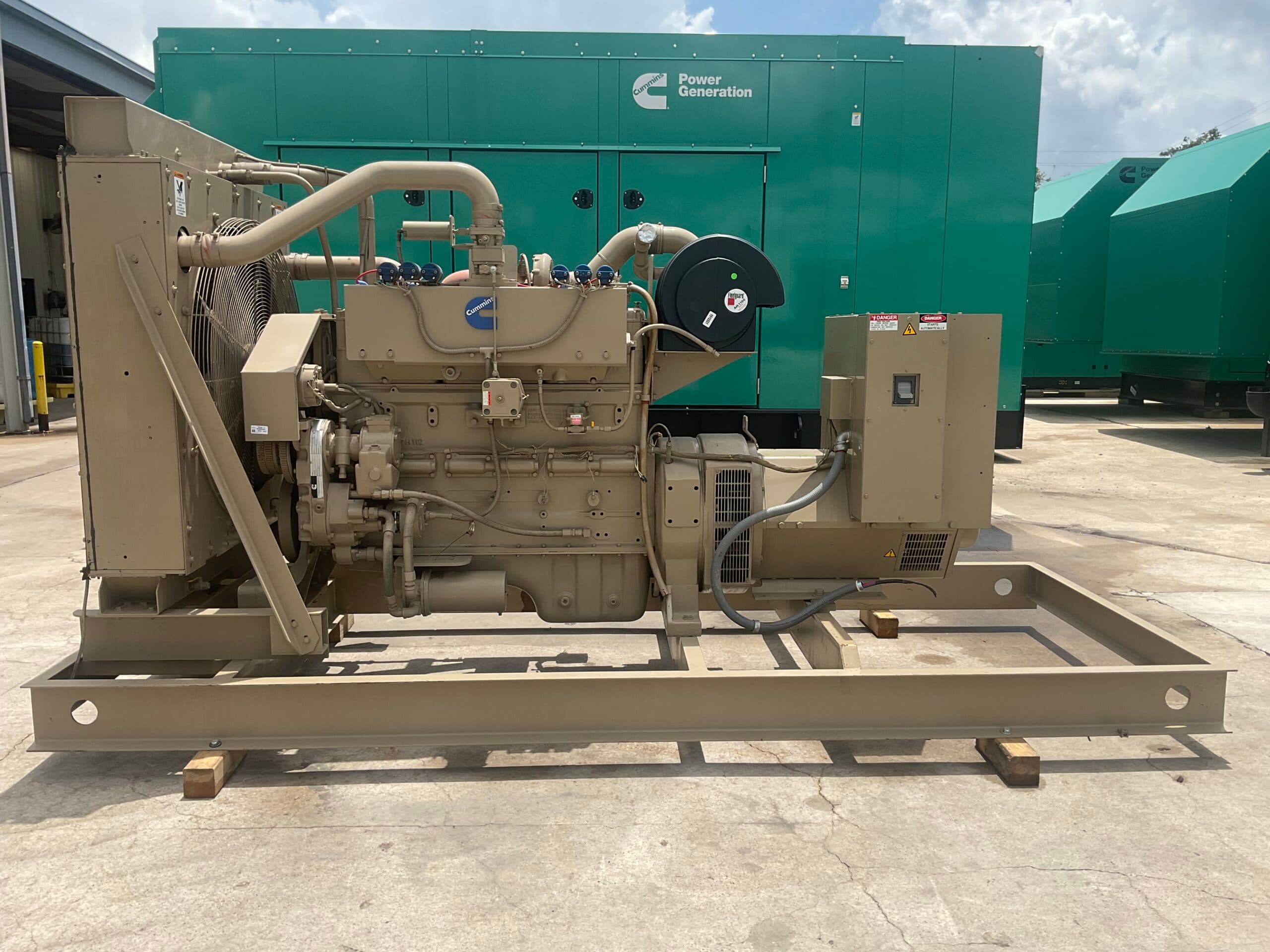 Low Hour Cummins GTA855 200KW Natural Gas Generator Set - Depco Power Systems inventory photo