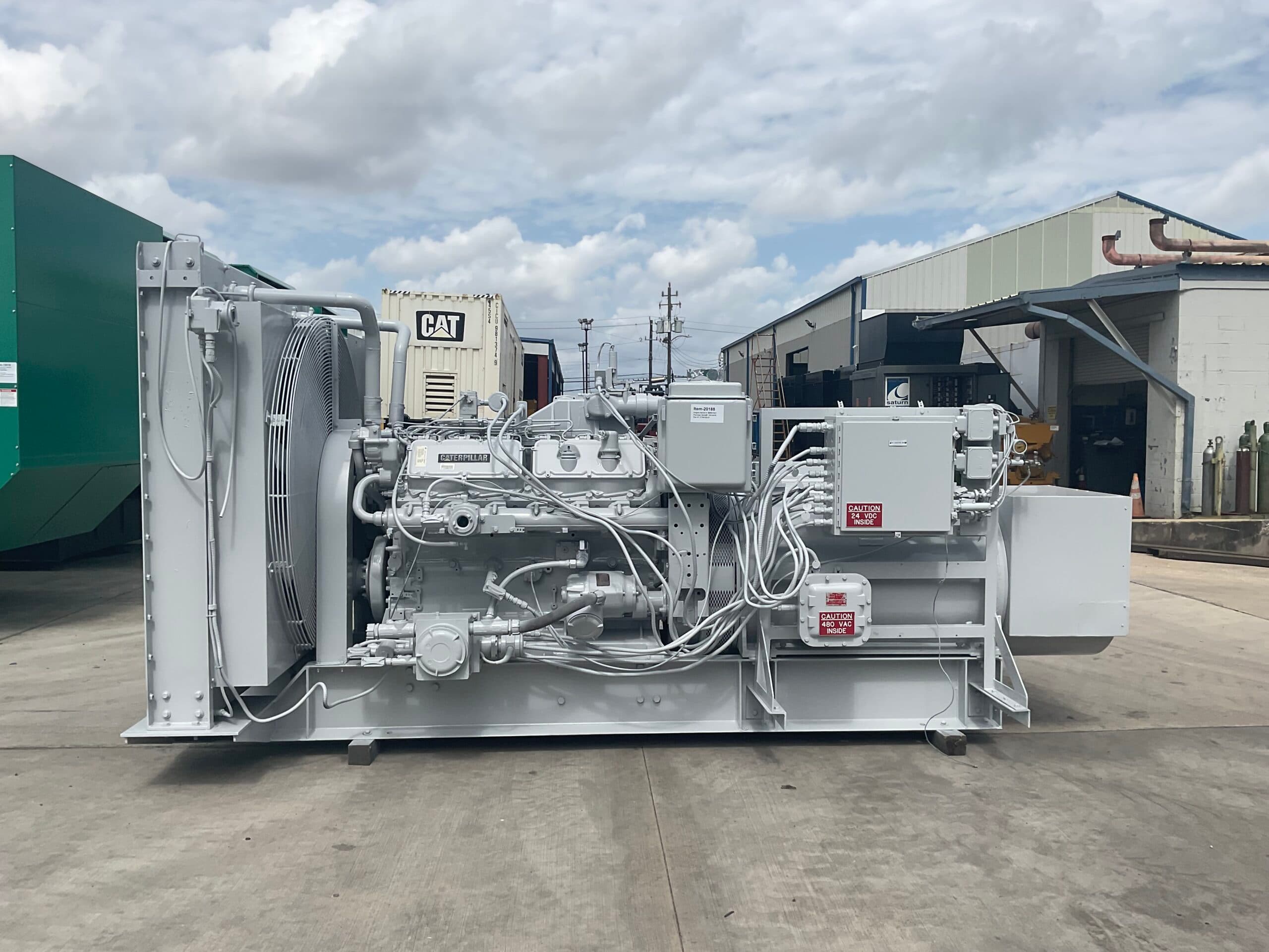 Used Caterpillar 3412DITA 500KW Diesel Generator Set - Depco Power Systems inventory photo