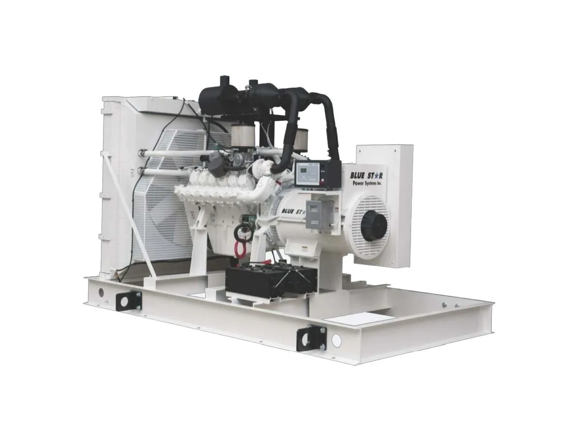 Blue Star Power Systems Blue Star NG1050-01 1.1 MW liquid-cooled standby generator