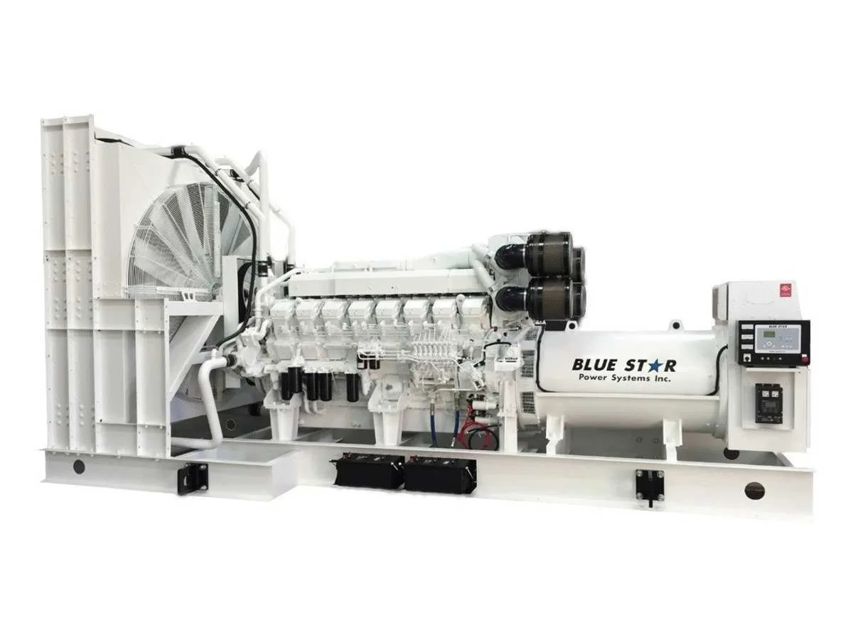 Blue Star Power Systems Blue Star PD500-01 500 kW liquid-cooled standby generator