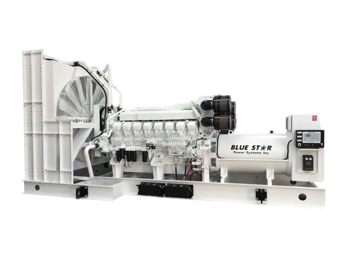 Blue Star Power Systems Blue Star VD200-04FT4MP 200 kW liquid-cooled standby generator