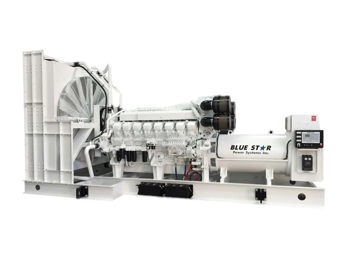 Blue Star Power Systems Blue Star VD400-01 400 kW liquid-cooled standby generator