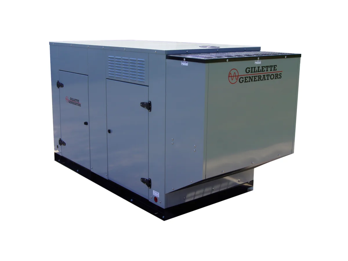 Gillette Gillette SPJD-600 60 kW liquid-cooled standby generator