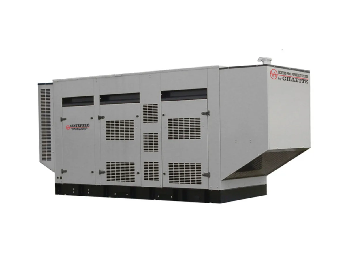 Gillette Gillette T4D-3500 350 kW liquid-cooled standby generator